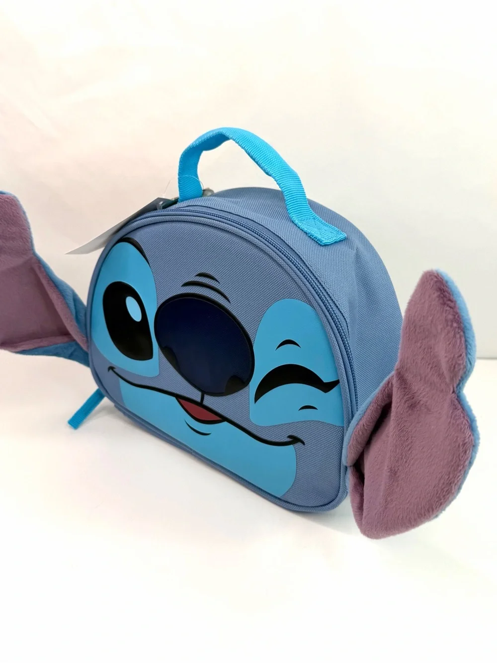 Disney Blue Stitch Bioworld Lunch Bag with Ears